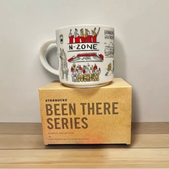 Starbucks Northeastern University Been There Campus Huskies 14 Oz Mug NEW - Picture 9 of 10